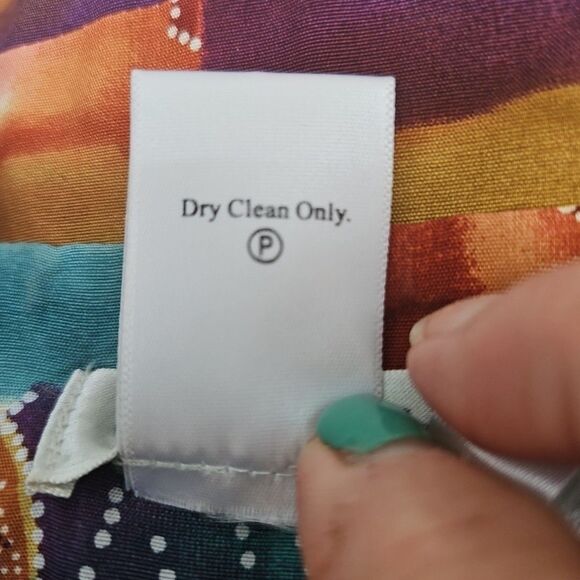 COLDWATER CREEK Dressy Autumn Blazer Button Up Beads/Sequin Floral Sz. Med Fall - Picture 3 of 9